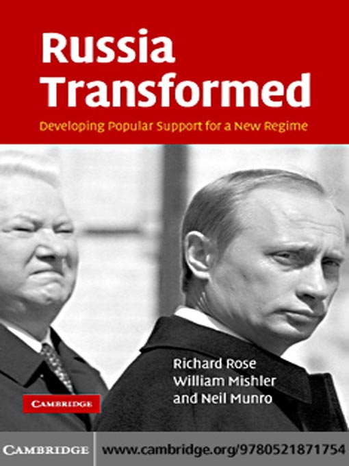 Title details for Russia Transformed by Richard Rose - Available